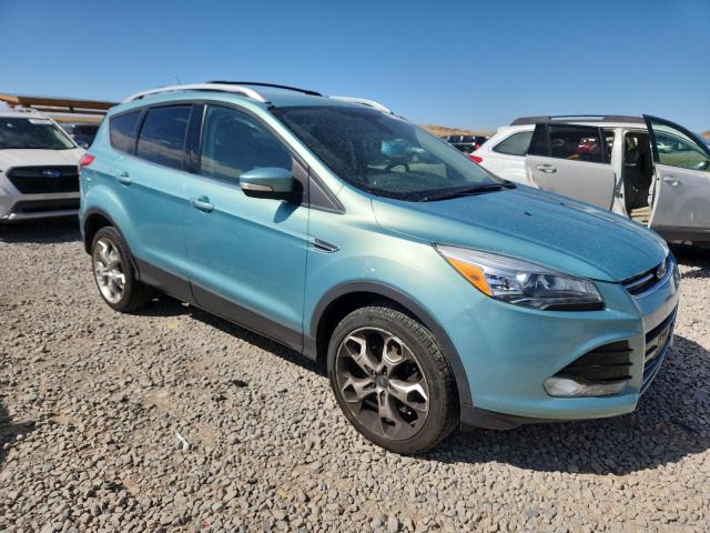 1FMCU0J9XDUD10035 - 2013 FORD ESCAPE TITANIUM GREEN photo 4