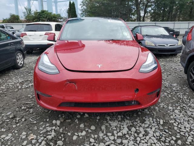 5YJYGDEE1MF196368 - 2021 TESLA MODEL Y RED photo 5