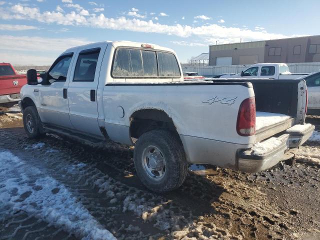 1FTNW21P44ED72428 - 2004 FORD F250 SUPER DUTY WHITE photo 2