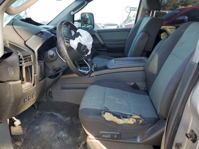 1N6AA07B85N578282 - 2005 NISSAN TITAN XE SILVER photo 7