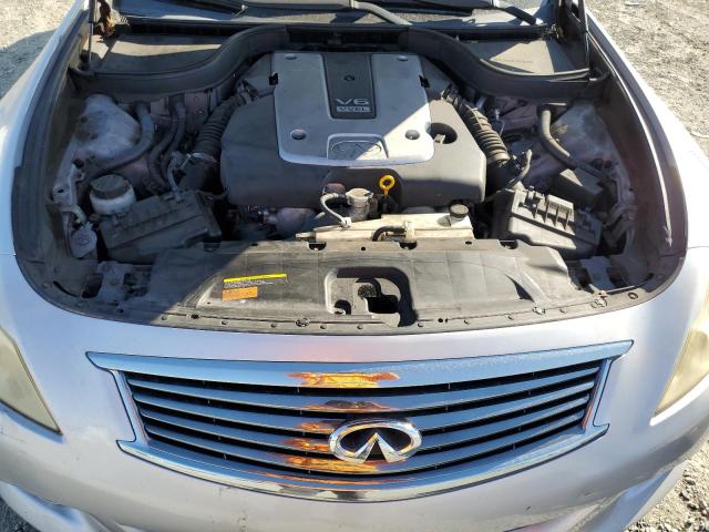 JN1CV6AP5CM930585 - 2012 INFINITI G37 BASE ვერცხლისფერი ფოტო 11