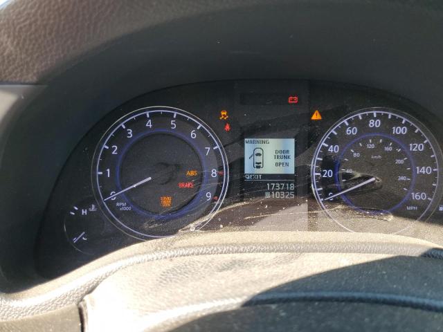 JN1CV6AP5CM930585 - 2012 INFINITI G37 BASE ვერცხლისფერი ფოტო 9