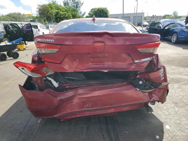 1HGCV1F18JA210587 - 2018 HONDA ACCORD LX Rot Foto 6