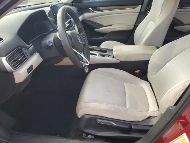 1HGCV1F18JA210587 - 2018 HONDA ACCORD LX Rot Foto 7