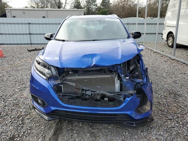 3CZRU5H17KM722405 - 2019 HONDA HR-V SPORT BLUE photo 5