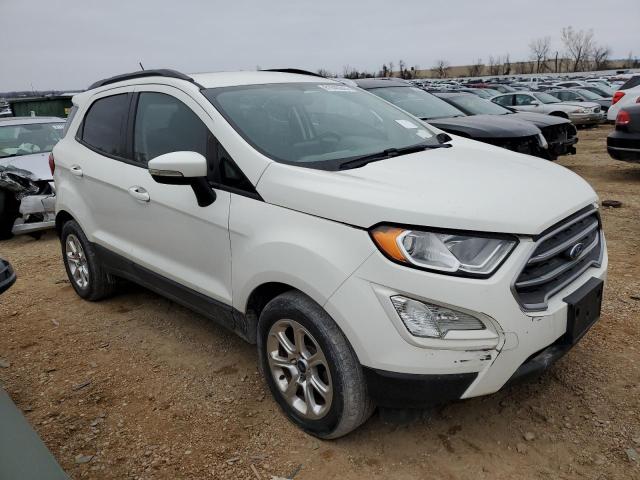 MAJ3P1TE0JC196601 - 2018 FORD ECOSPORT SE WHITE photo 4