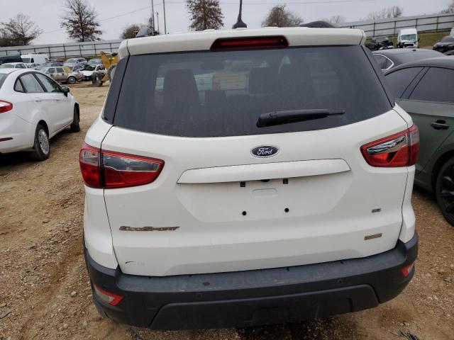 MAJ3P1TE0JC196601 - 2018 FORD ECOSPORT SE WHITE photo 6