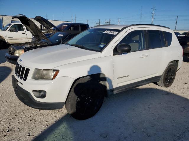 1C4NJCEA7CD685259 - 2012 JEEP COMPASS LATITUDE WHITE photo 1