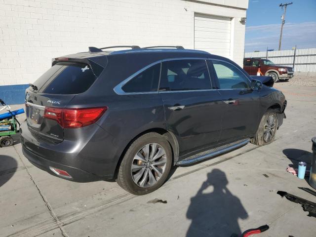 5FRYD4H41FB024709 - 2015 ACURA MDX TECHNOLOGY ნაცრისფერი ფოტო 3
