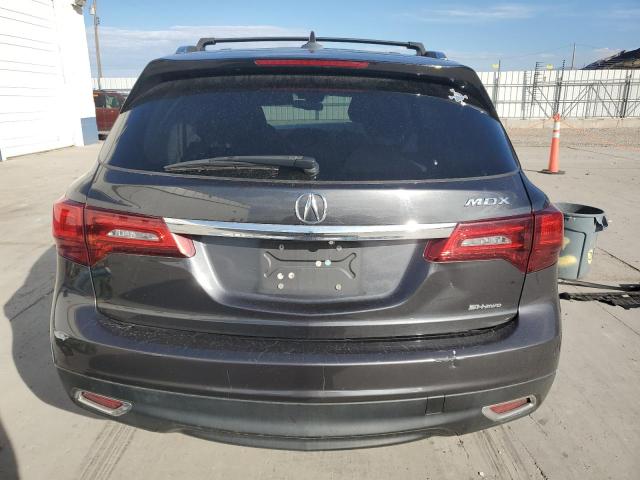 5FRYD4H41FB024709 - 2015 ACURA MDX TECHNOLOGY ნაცრისფერი ფოტო 6