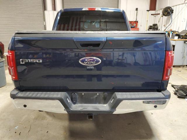 1FTEW1EP3FFB34541 - 2015 FORD F150 SUPERCREW BLUE photo 6