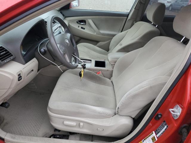 4T4BE46K48R041585 - 2008 TOYOTA CAMRY CE RED photo 7