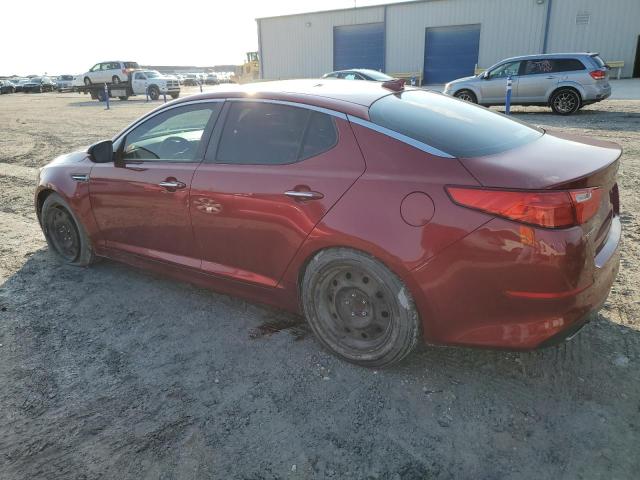 5XXGM4A72FG510394 - 2015 KIA OPTIMA LX RED photo 2