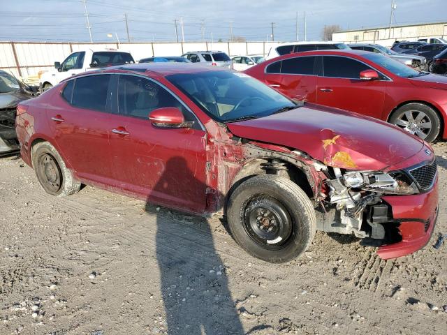 5XXGM4A72FG510394 - 2015 KIA OPTIMA LX RED photo 4