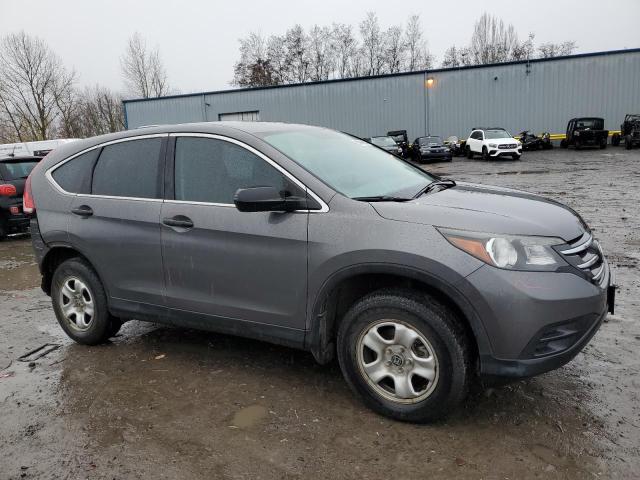 2HKRM4H33EH662716 - 2014 HONDA CR-V LX GRAY photo 4