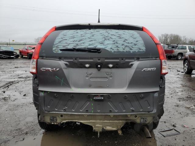 2HKRM4H33EH662716 - 2014 HONDA CR-V LX GRAY photo 6