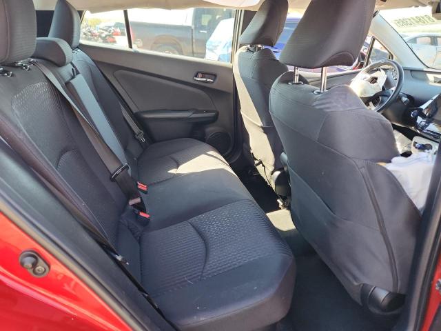 JTDKARFU4G3502068 - 2016 TOYOTA PRIUS RED photo 10