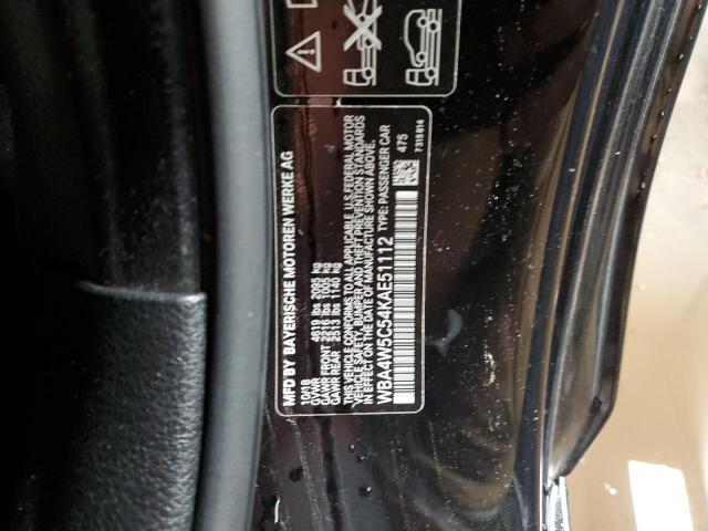 WBA4W5C54KAE51112 - 2019 BMW 430XI BLACK photo 12