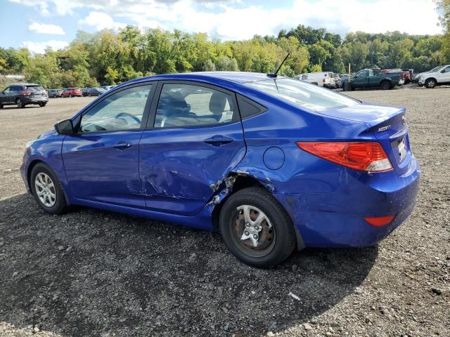 KMHCT4AE4DU499160 - 2013 HYUNDAI ACCENT GLS BLUE photo 2