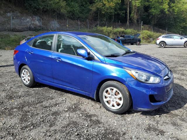 KMHCT4AE4DU499160 - 2013 HYUNDAI ACCENT GLS BLUE photo 4