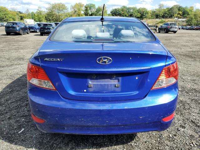 KMHCT4AE4DU499160 - 2013 HYUNDAI ACCENT GLS BLUE photo 6