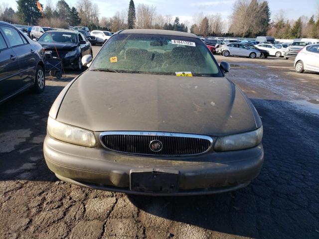 2G4WS52JX51123691 - 2005 BUICK CENTURY CUSTOM BROWN photo 5