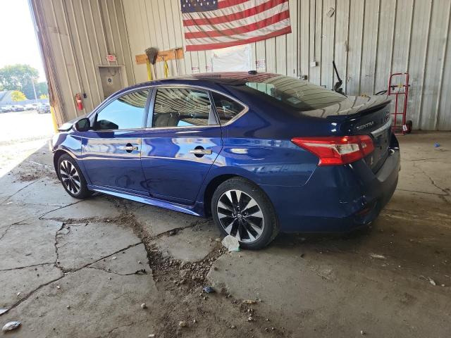 3N1AB7AP7KY257512 - 2019 NISSAN SENTRA S Көк фото 2