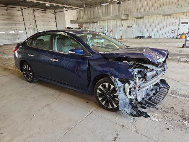 3N1AB7AP7KY257512 - 2019 NISSAN SENTRA S Көк фото 4