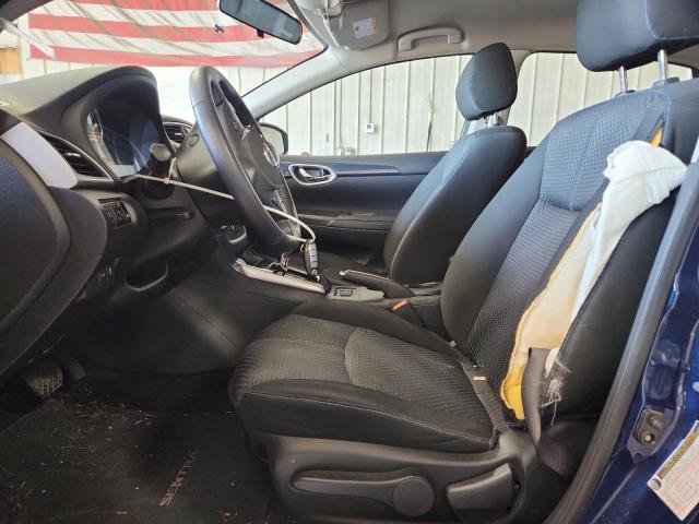 3N1AB7AP7KY257512 - 2019 NISSAN SENTRA S Көк фото 7