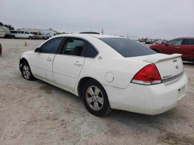 2G1WT58K289261273 - 2008 CHEVROLET IMPALA LT WHITE photo 2