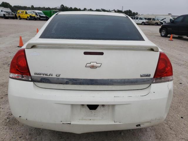 2G1WT58K289261273 - 2008 CHEVROLET IMPALA LT WHITE photo 6