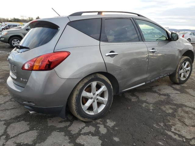 JN8AZ18W39W141040 - 2009 NISSAN MURANO S SILVER photo 3