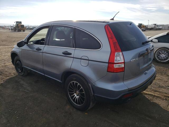 JHLRE38347C009417 - 2007 HONDA CR-V LX BLUE photo 2