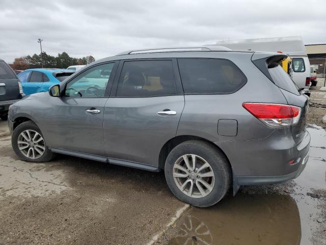 5N1AR2MM7FC711782 - 2015 NISSAN PATHFINDER S GRAY photo 2