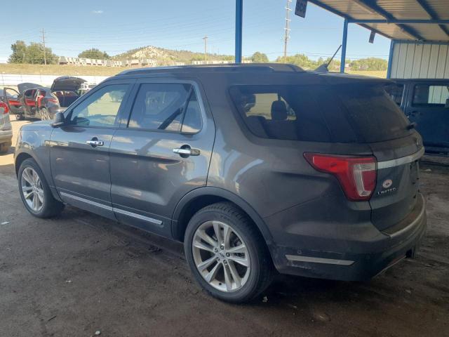 1FM5K8F84JGC86158 - 2018 FORD EXPLORER LIMITED Boz foto 2