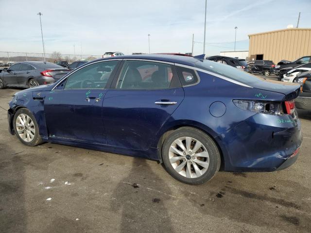 5XXGT4L38HG146515 - 2017 KIA OPTIMA LX BLUE photo 2