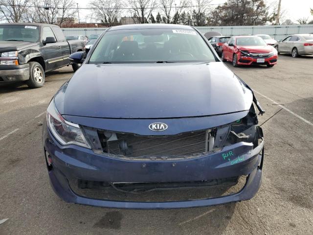 5XXGT4L38HG146515 - 2017 KIA OPTIMA LX BLUE photo 5