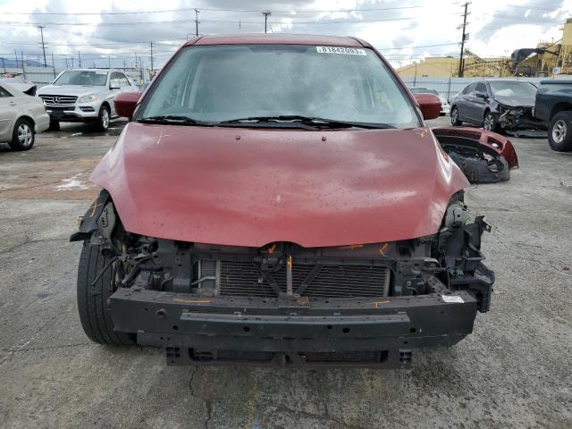 JM1CR29L370134796 - 2007 MAZDA 5 RED photo 5