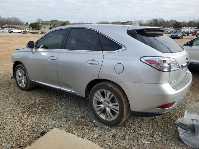 JTJZB1BAXA2003973 - 2010 LEXUS RX 450 SILVER photo 2