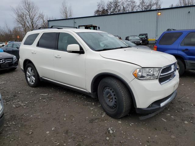 1C4SDJDT2CC286136 - 2012 DODGE DURANGO CREW WHITE photo 4