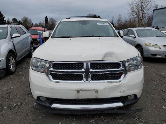 1C4SDJDT2CC286136 - 2012 DODGE DURANGO CREW WHITE photo 5