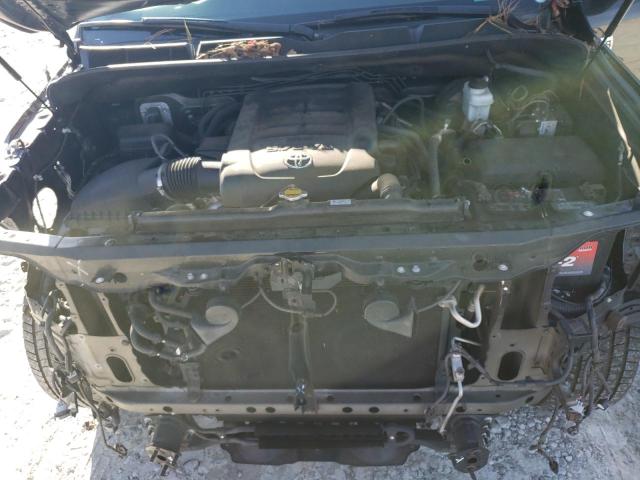 5TFRW5F17HX222864 - 2017 TOYOTA TUNDRA DOUBLE CAB SR/SR5 BLACK photo 11