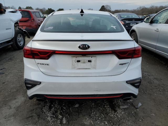 3KPF44ACXME294700 - 2021 KIA FORTE GT WHITE photo 6