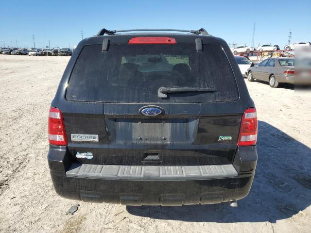 1FMCU9DG6AKD11009 - 2010 FORD ESCAPE XLT BLACK photo 6