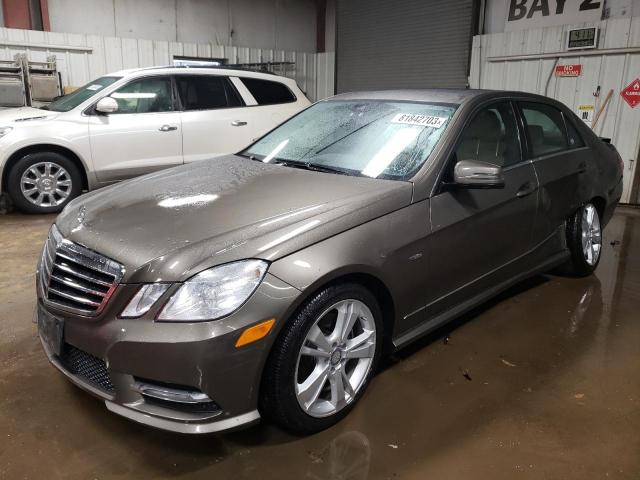 WDDHF8JB8CA624651 - 2012 MERCEDES-BENZ E 350 4MATIC TAN photo 1