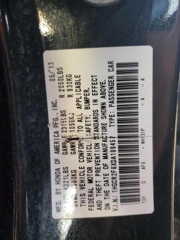 1HGCR2F8XDA199457 - 2013 HONDA ACCORD EXL Qara foto 12