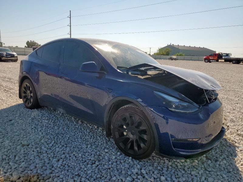 7SAYGDEE0RA217265 - 2024 TESLA MODEL Y Azul foto 4