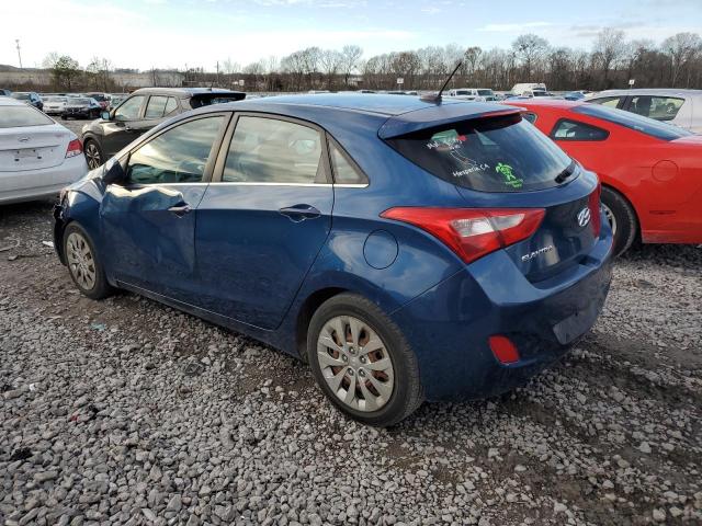 KMHD35LH6GU252857 - 2016 HYUNDAI ELANTRA GT BLUE photo 2