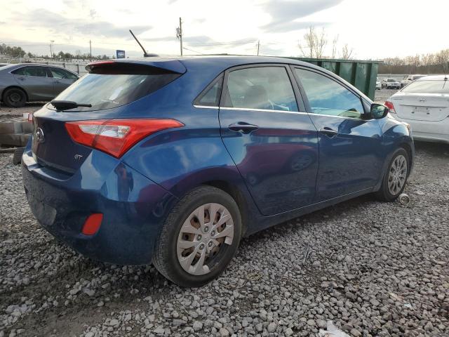 KMHD35LH6GU252857 - 2016 HYUNDAI ELANTRA GT BLUE photo 3