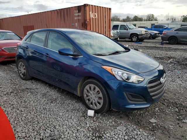 KMHD35LH6GU252857 - 2016 HYUNDAI ELANTRA GT BLUE photo 4